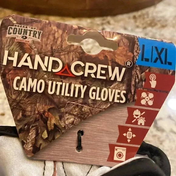 HandCrew  Unisex Synthetic Leather Multipurpose Gloves, Large/x-large (1… - Picture 6 of 8